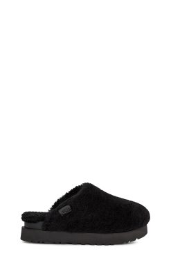 UGG Slippers-Fuzz Sugar Slide, Black