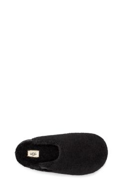 UGG Slippers-Fuzz Sugar Slide, Black