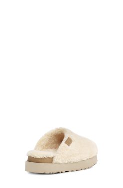 UGG Slippers-Fuzz Sugar Slide, Natural