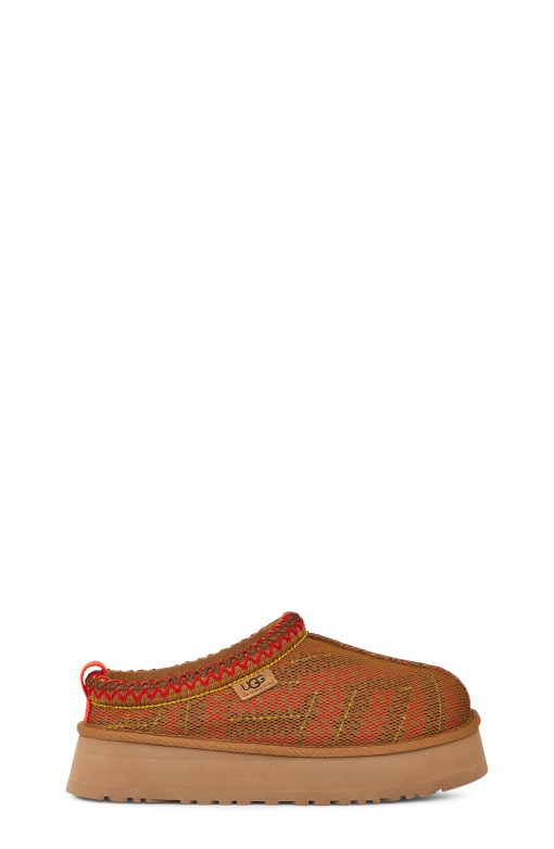 UGG Slippers-Tazz Maxi Tasman Chestnut