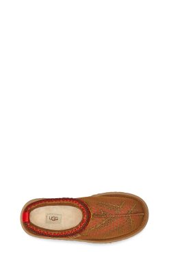 UGG Slippers-Tazz Maxi Tasman Chestnut