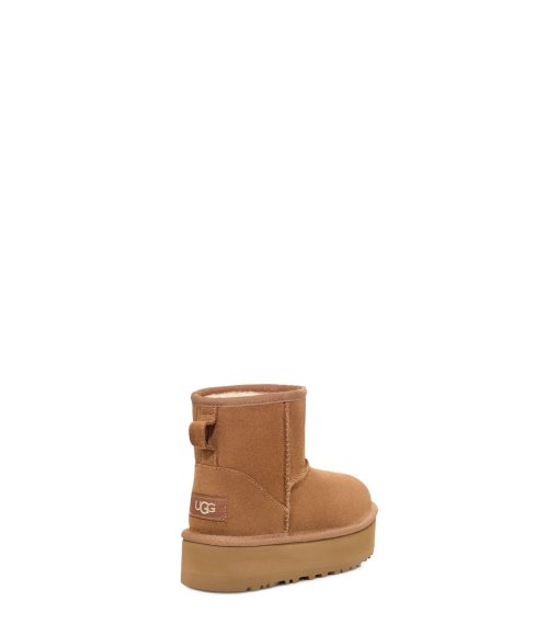 UGG Boots-Classic Mini Platform Chestnut