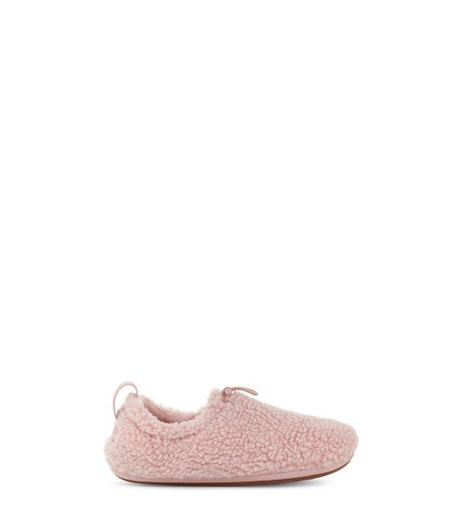 UGG Slippers-Plushy Slipper Rose Grey