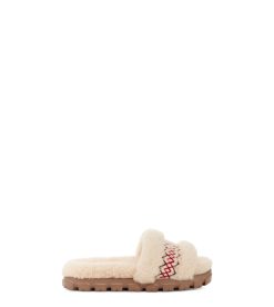 UGG Slippers-Cozetta Braid Natural