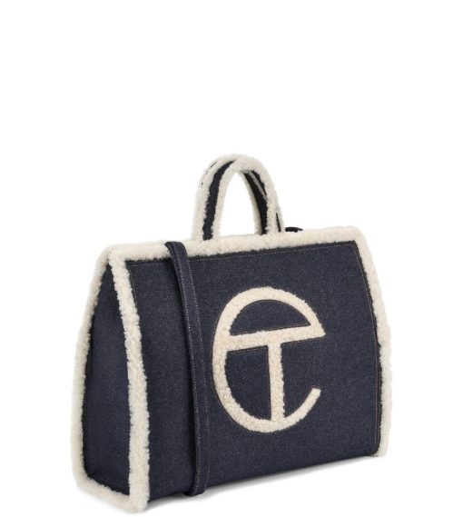 UGG Accessories- X Telfar Large Shopper Indigo Denim