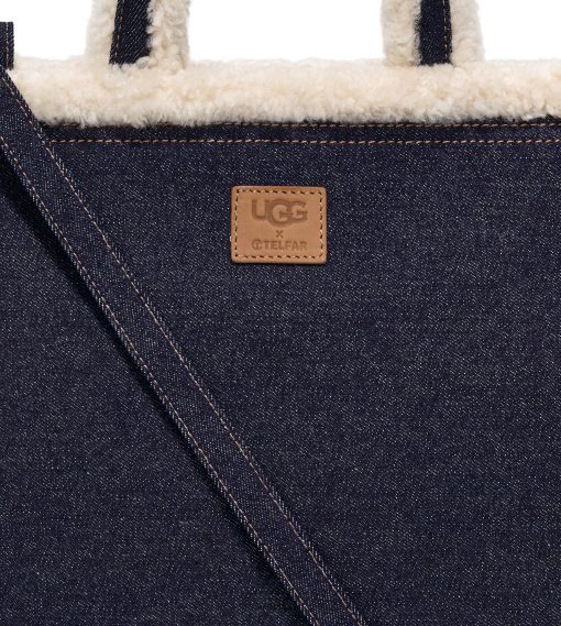 UGG Accessories- X Telfar Large Shopper Indigo Denim