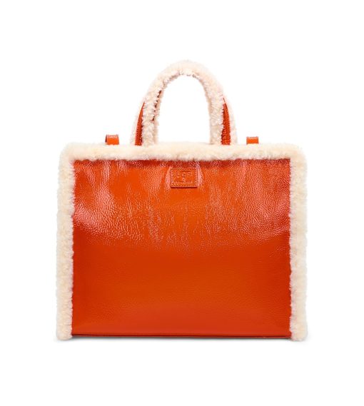 UGG Accessories- X Telfar M Shopper Crinkle Spicy Pumpkin