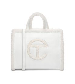 UGG Accessories- X Telfar M Shopper Crinkle White