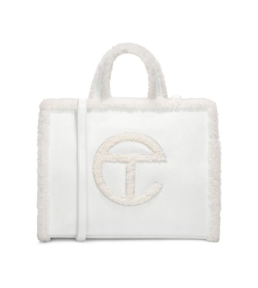 UGG Accessories- X Telfar M Shopper Crinkle White