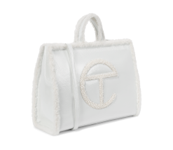 UGG Accessories- X Telfar M Shopper Crinkle White