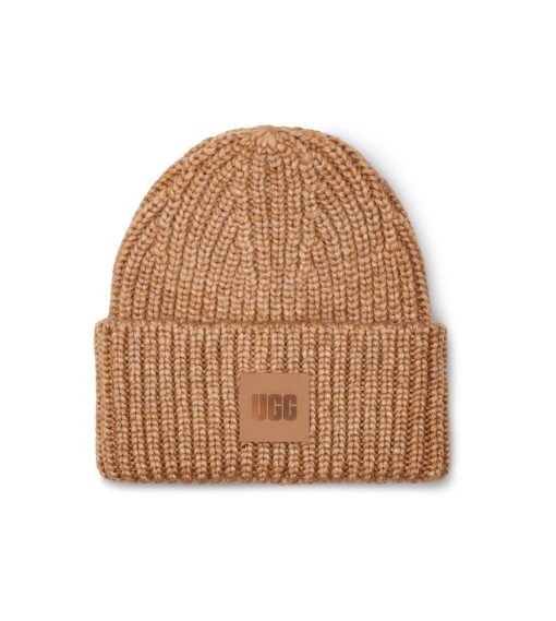 UGG Accessories-Chunky Rib Beanie Camel