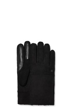 UGG Accessories-Sheepskin Colorblock Glove , Black