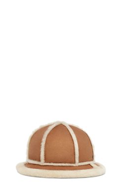 UGG Accessories-Sheepskin Spill Seam Bucket , Chestnut