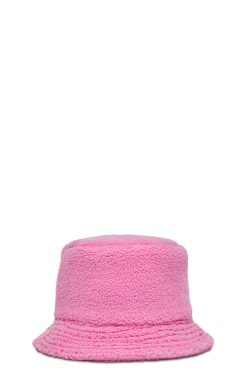 UGG Accessories-Sherpa Bucket Hat , Rose Quartz