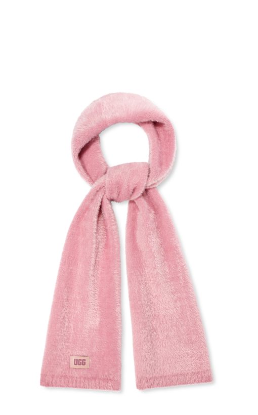 UGG Accessories-Plush Kniscarf Clay Pink