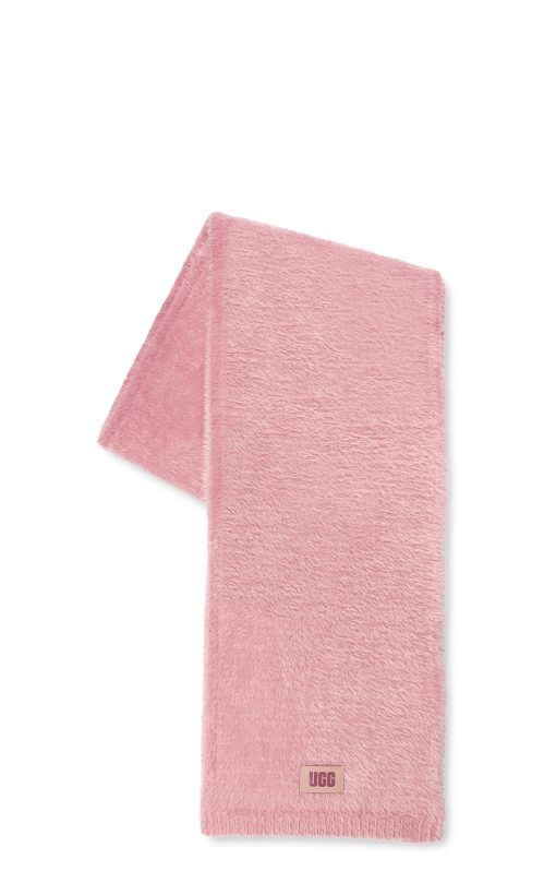 UGG Accessories-Plush Kniscarf Clay Pink